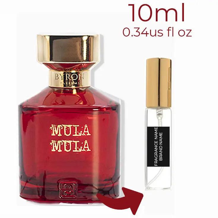 Mula Mula Rouge Extrême Byron Parfums for women and men Decant Fragrance Samples - ParfumAmaruParis