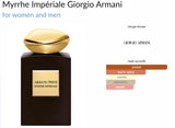 Myrrhe Impériale Giorgio Armani for women and men - ParfumAmaruParis