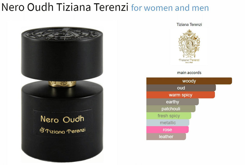 Nero Oudh Tiziana Terenzi for women and men Decant Fragrance Samples - ParfumAmaruParis