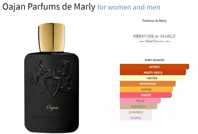 Oajan Parfums de Marly for women and men Decant Fragrance Samples - ParfumAmaruParis