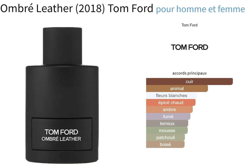 Ombré Leather Parfum Tom Ford for women and men Decant Fragrance Samples - ParfumAmaruParis