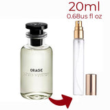 Orage Louis Vuitton for men Decant Fragrance Samples - ParfumAmaruParis