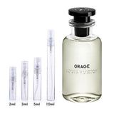 Orage Louis Vuitton for men Decant Fragrance Samples - ParfumAmaruParis