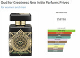 Oud for Greatness Neo Initio Parfums Prives for women and men - ParfumAmaruParis