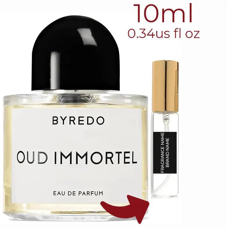 Oud Immortel Byredo for women and men Decant Fragrance Samples - ParfumAmaruParis