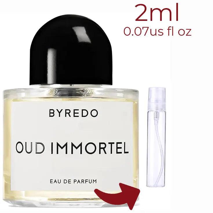 Oud Immortel Byredo for women and men Decant Fragrance Samples - ParfumAmaruParis