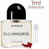 Oud Immortel Byredo for women and men Decant Fragrance Samples - ParfumAmaruParis