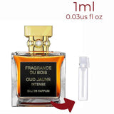 Oud Jaune Intense Fragrance Du Bois for women and men Decant Fragrance Samples - ParfumAmaruParis