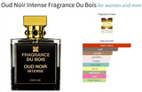 Oud Noir Intense Fragrance Du Bois for women and men Decant Fragrance Samples - ParfumAmaruParis