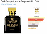 Oud Orange Intense Fragrance Du Bois for women and men - ParfumAmaruParis