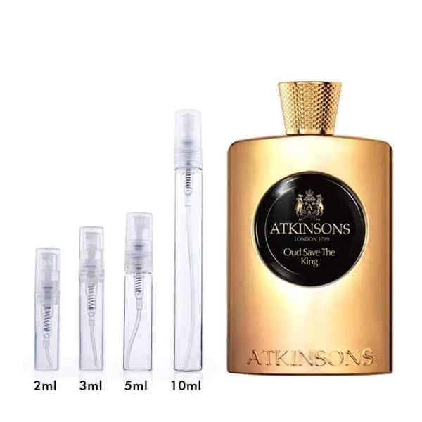 Oud Save The King Atkinsons for women and men Decant Fragrance Samples - ParfumAmaruParis