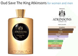 Oud Save The King Atkinsons for women and men Decant Fragrance Samples - ParfumAmaruParis