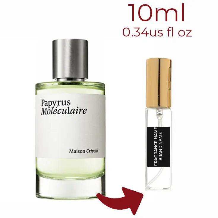 Papyrus Moleculaire Maison Crivelli for women and men Decant Fragrance Samples - ParfumAmaruParis