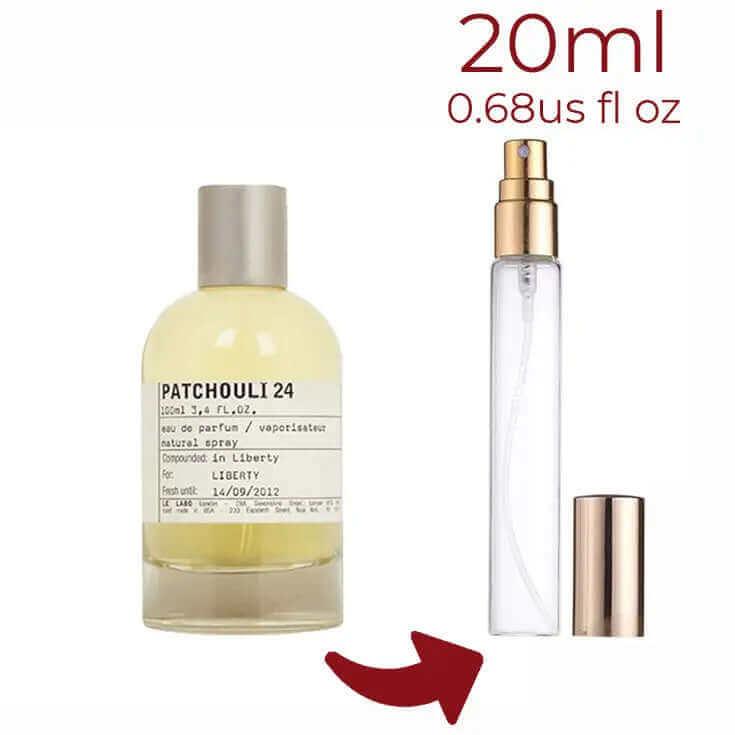 Patchouli 24 Le Labo for women and men Decant Fragrance Samples - ParfumAmaruParis