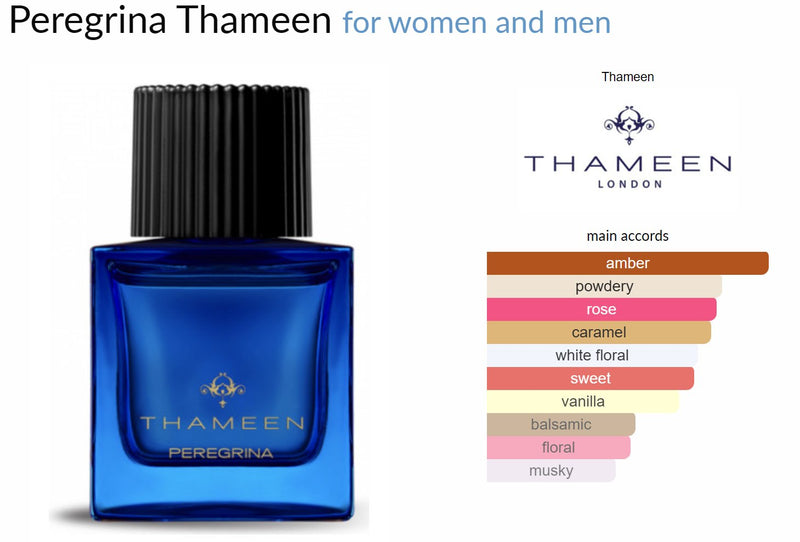 Peregrina Thameen for women and men - ParfumAmaruParis