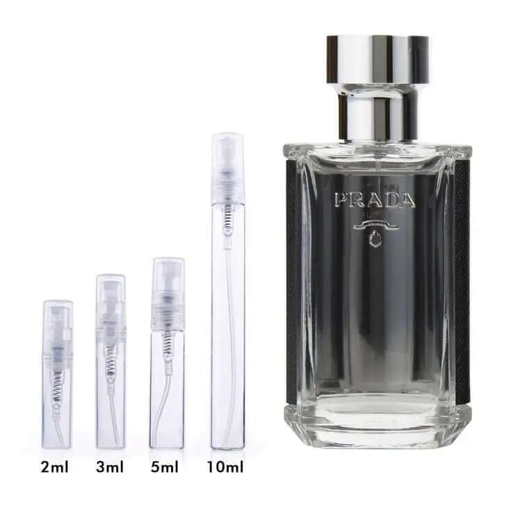 Prada L'Homme Prada for men Decant Fragrance Samples - ParfumAmaruParis