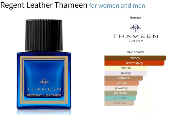 Regent Leather Thameen for women and men Decant Fragrance Samples - ParfumAmaruParis