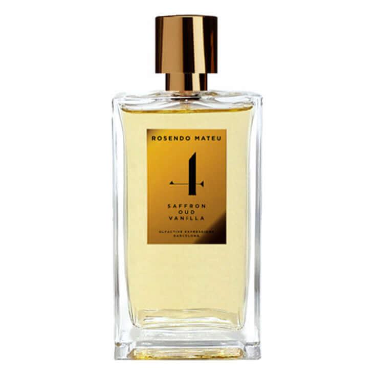 Rosendo Mateu Nº 4 Saffron, Oud, Vanilla Rosendo Mateu Olfactive Expressions for women and men - ParfumAmaruParis