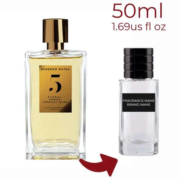 Rosendo Mateu Nº 5 Floral, Amber, Sensual Musk Rosendo Mateu Olfactive Expressions for women and men Decant Fragrance Samples - ParfumAmaruParis