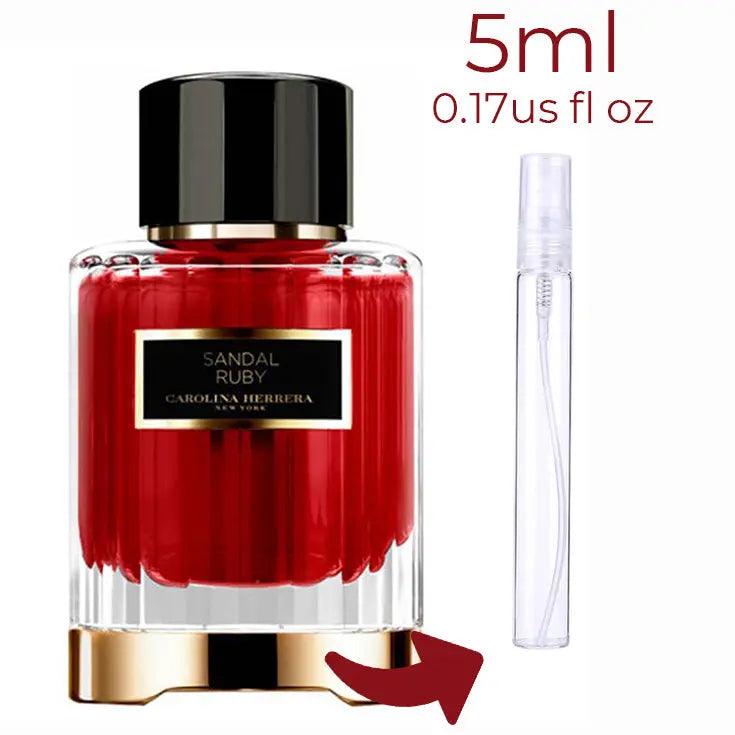 Sandal Ruby Carolina Herrera for women and men Decant Fragrance Samples - ParfumAmaruParis