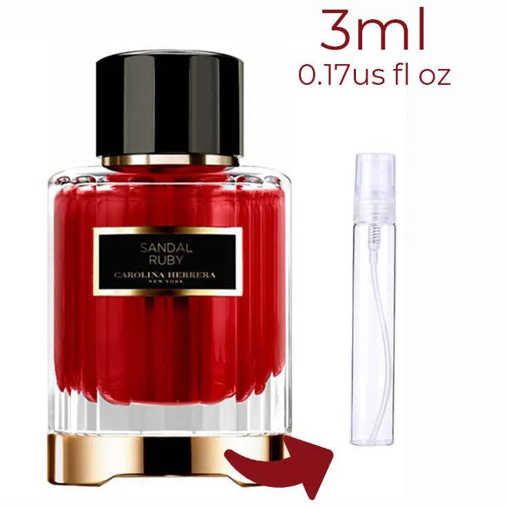 Sandal Ruby Carolina Herrera for women and men Decant Fragrance Samples - ParfumAmaruParis