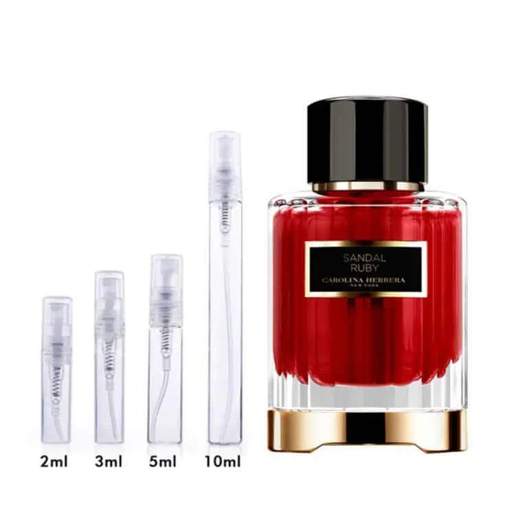 Sandal Ruby Carolina Herrera for women and men Decant Fragrance Samples - ParfumAmaruParis