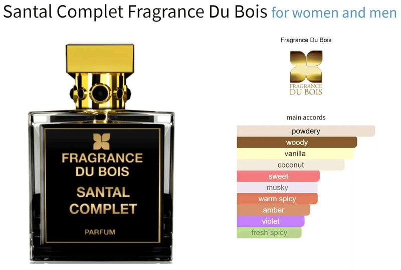 Santal Complet Fragrance Du Bois for women and men Decant Fragrance Samples - ParfumAmaruParis