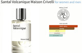 Santal Volcanique Maison Crivelli for women and men - ParfumAmaruParis