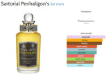 Sartorial Penhaligon's for men Decant Fragrance Samples - ParfumAmaruParis