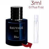 Sauvage Elixir Dior for men Decant Fragrance Samples - ParfumAmaruParis