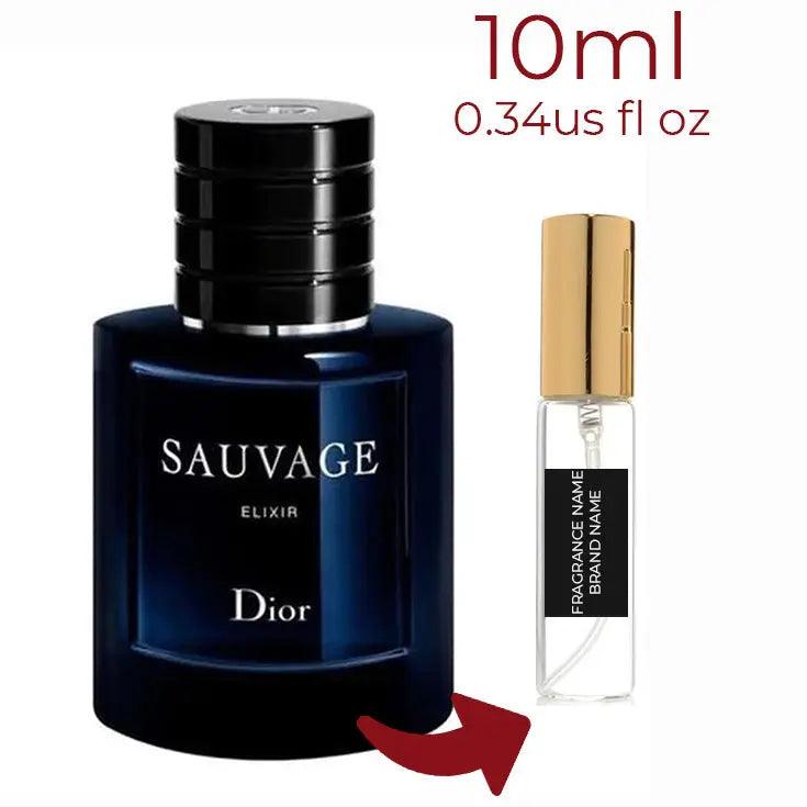 Sauvage Elixir Dior for men Decant Fragrance Samples - ParfumAmaruParis