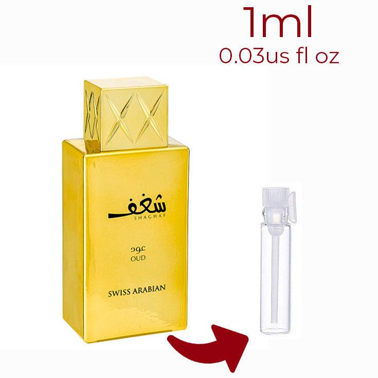 Shaghaf Oud Swiss Arabian for women and men - ParfumAmaruParis