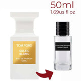 Soleil Blanc Tom Ford for women and men Decant Fragrance Samples - ParfumAmaruParis