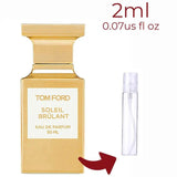 Soleil Brûlant Tom Ford for women and men Decant Fragrance Samples - ParfumAmaruParis