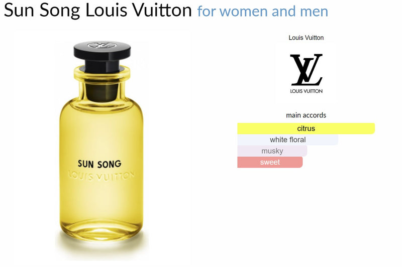 Sun Song Louis Vuitton for women and men - ParfumAmaruParis