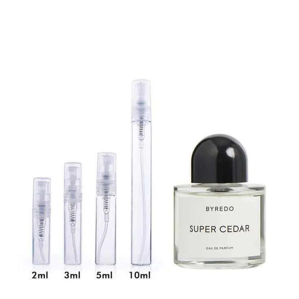 Super Cedar Byredo for women and men Decant Fragrance Samples - ParfumAmaruParis