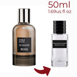 The Collection Noble Wood Hugo Boss for men Decant Fragrance Samples - ParfumAmaruParis