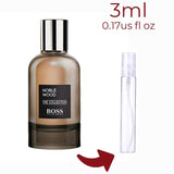 The Collection Noble Wood Hugo Boss for men Decant Fragrance Samples - ParfumAmaruParis