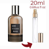 The Collection Noble Wood Hugo Boss for men Decant Fragrance Samples - ParfumAmaruParis