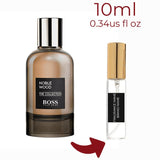 The Collection Noble Wood Hugo Boss for men Decant Fragrance Samples - ParfumAmaruParis