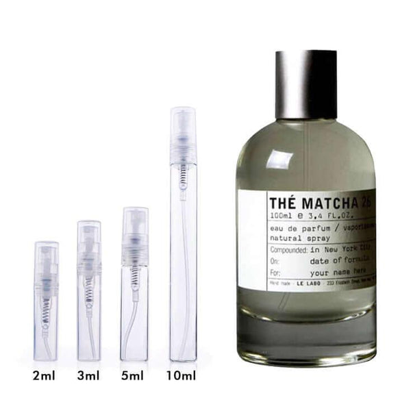 The Matcha 26 Le Labo for women and men Decant Fragrance Samples - ParfumAmaruParis