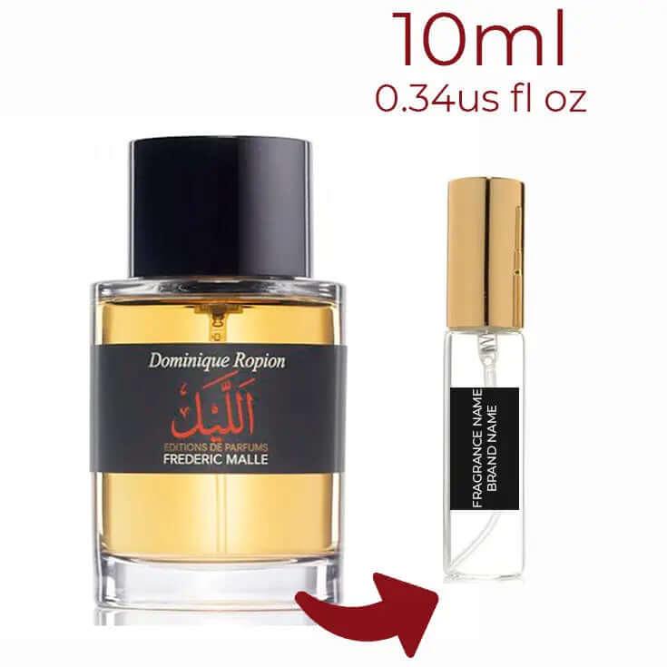 The Night Frederic Malle for women and men Decant Fragrance Samples - ParfumAmaruParis