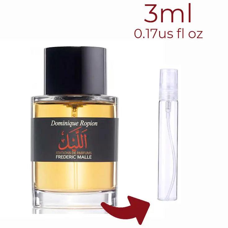 The Night Frederic Malle for women and men Decant Fragrance Samples - ParfumAmaruParis