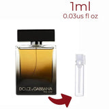 The One for Men Eau de Parfum Dolce&Gabbana for men Decant Fragrance Samples - ParfumAmaruParis