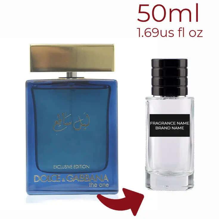 The One Luminous Night Dolce&Gabbana for men Decant Fragrance Samples - ParfumAmaruParis