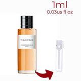 Tobacolor Dior for women and men Decant Fragrance Samples - ParfumAmaruParis