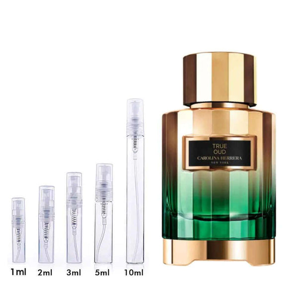 True Oud Carolina Herrera for women and men Decant Fragrance Samples - ParfumAmaruParis