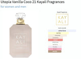 Utopia Vanilla Coco 21 Kayali Fragrances for women and men - ParfumAmaruParis