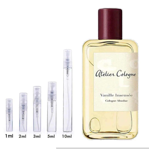 Vanille Insensée Atelier Cologne for women and men Decant Fragrance Samples - ParfumAmaruParis