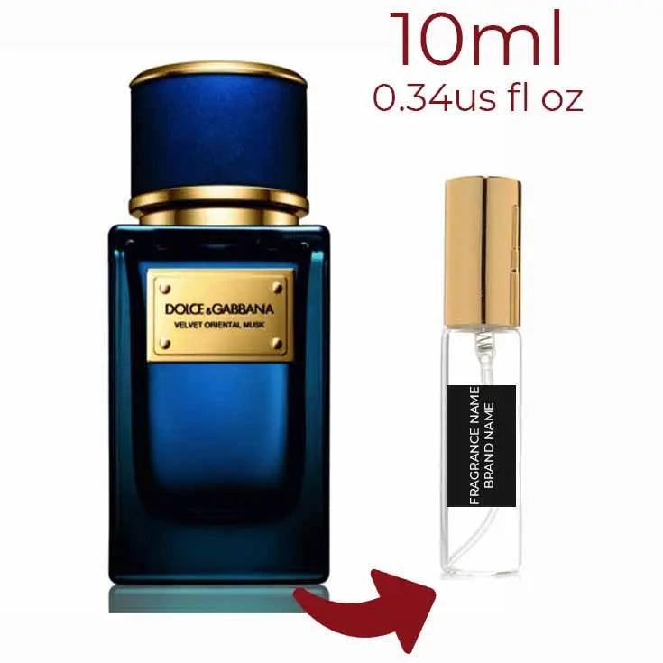 Velvet Oriental Musk Dolce&Gabbana for women and men Decant Fragrance Samples - ParfumAmaruParis